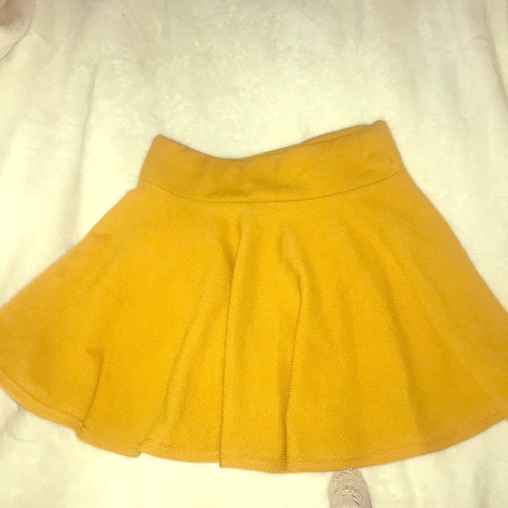 Rainbow mini skirt